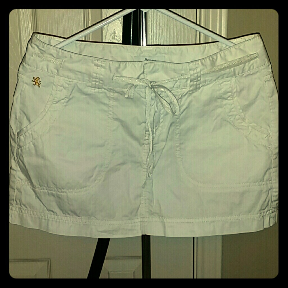 Express white skirt